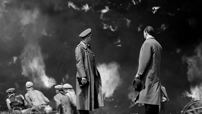 La Liste de Schindler, Amon Göth et Oskar Schindler