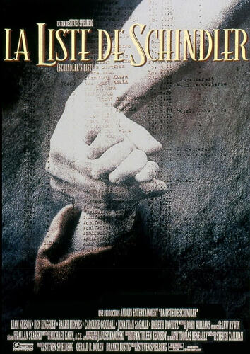 La Liste de Schindler, l'affiche française