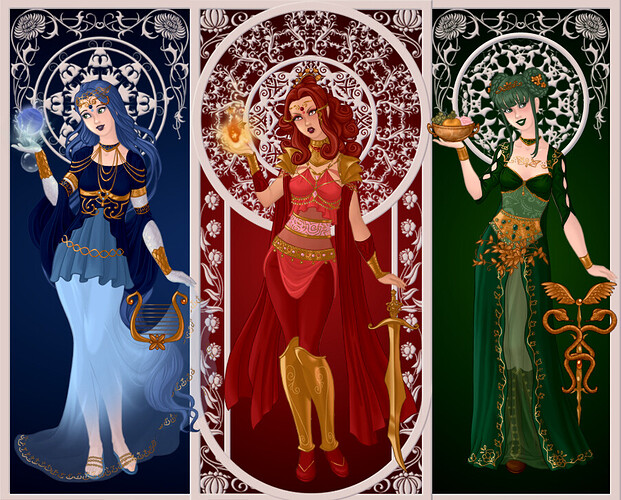 Din, Nayru & Farore (1)