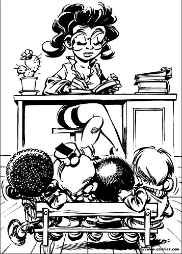 coloriage-le-petit-spirou-12441