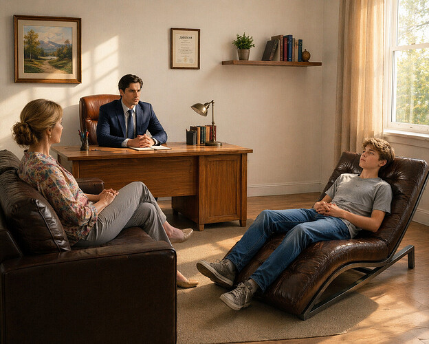 Visite chez le psychologue