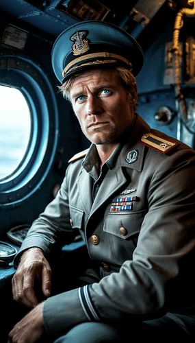 Le Capitaine Nemo dans son sous-marin