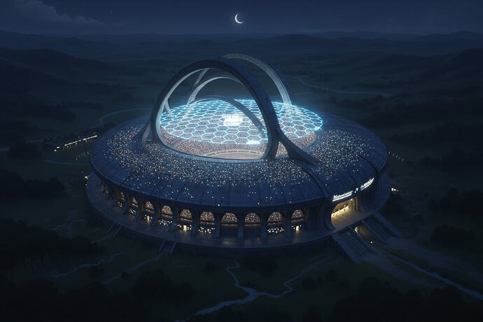 Arena de nuit