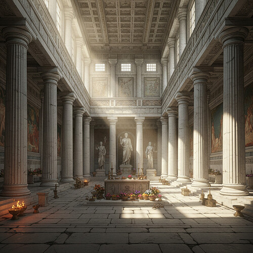 Temple Esculape et Hygie