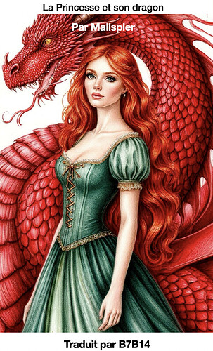 Couverture La Princesse et son dragon