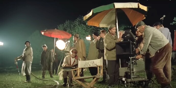 Suite des préparatifs du tournage pour le film sur Marko Dren, 1960.