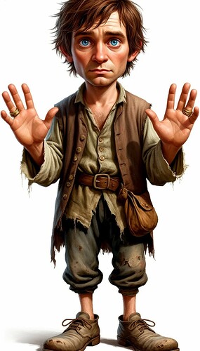 L'humilité et la pauvreté de Thomas Gordon, Thomas mendiant