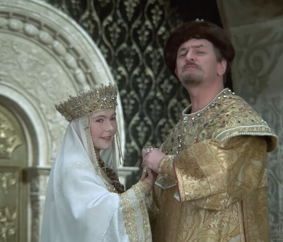 La tsarine Marfa et Ivan Vassilievitch Bouncha dansent