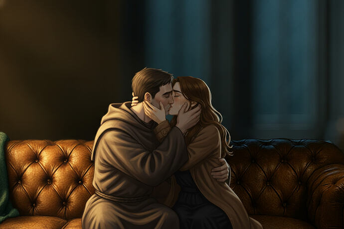 Darius Marie baiser (1)