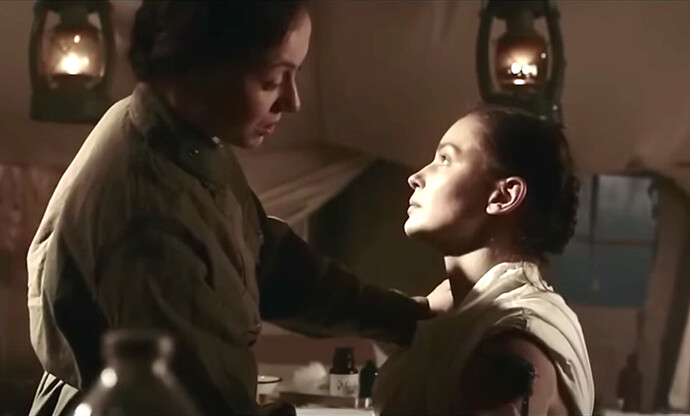 Ludmila soignée par Macha