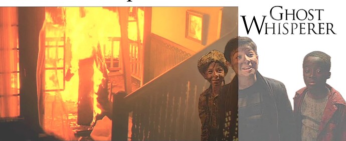 Le feu et les esprits de l'orphelinat de Saint-Michel