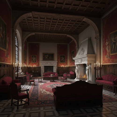 Réception palais florentin Flavius