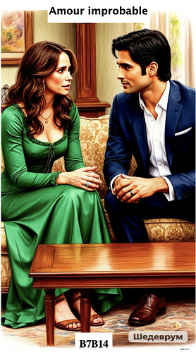 Amour improbable couverture