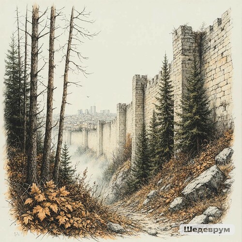 Rampart de Trikala, Shedevrum