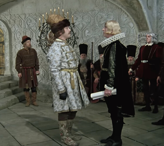 Yuri et l'ambassadeur suédois