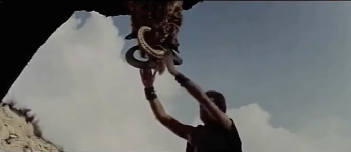 Jason s'approche de la Toison d'or