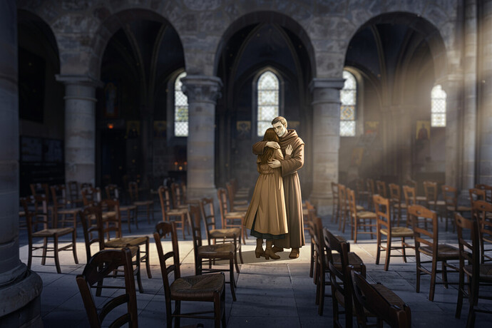 Marie et Darius adieux