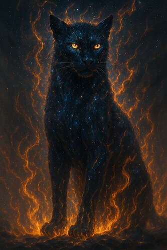 Félin de la nébuleuse