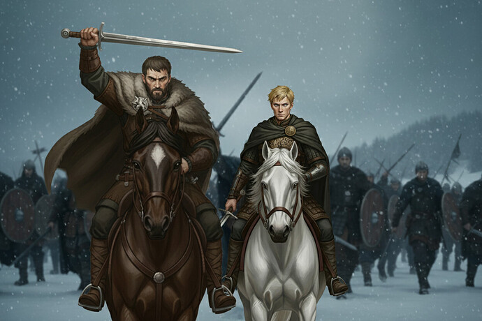 Darius et Grayson attaque