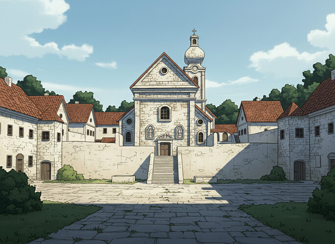 Zobor cour intérieure