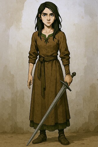 Thalia portrait en pieds